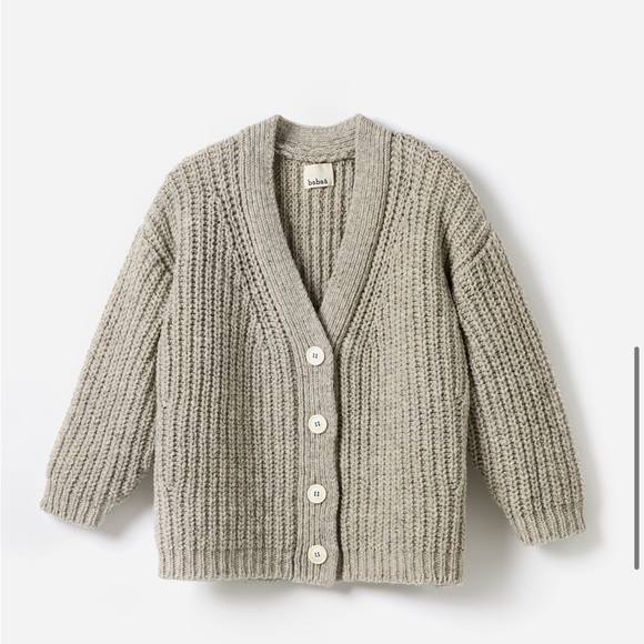 Babaa cardigan no19 mini in mist - Picture 5 of 9